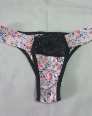 calcinha microfibra estampada