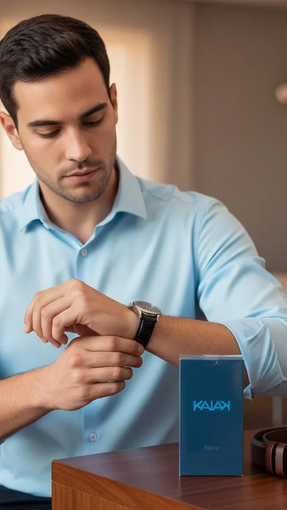 fragancia masculina kaiak