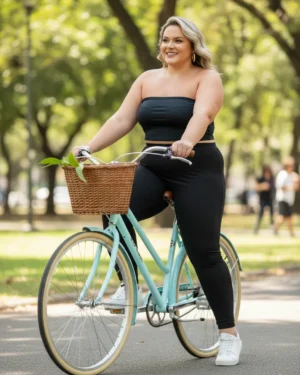 top preto com elastico plus size