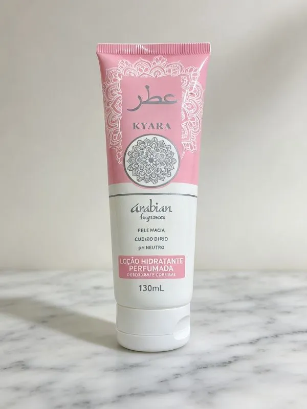 loção hidratante perfumada kyara