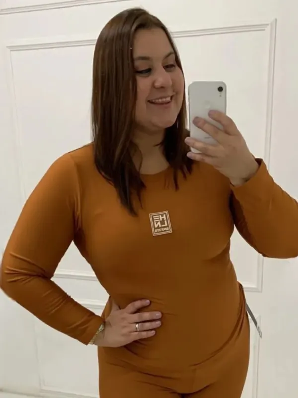 Blusa Térmica Sport Plus Size - Hellen Carolina