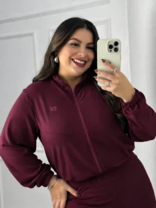 Jaqueta Térmica Plus Size Tania - Hellen Carolina