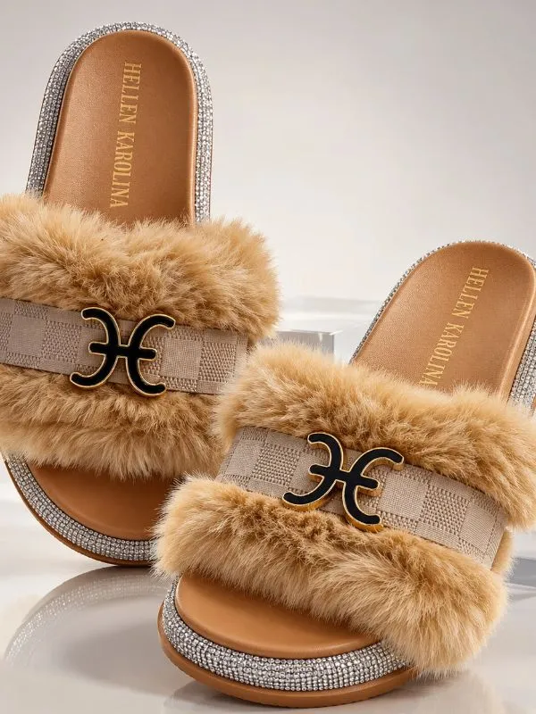 Chinelo Slider Lux Hellen Carolina