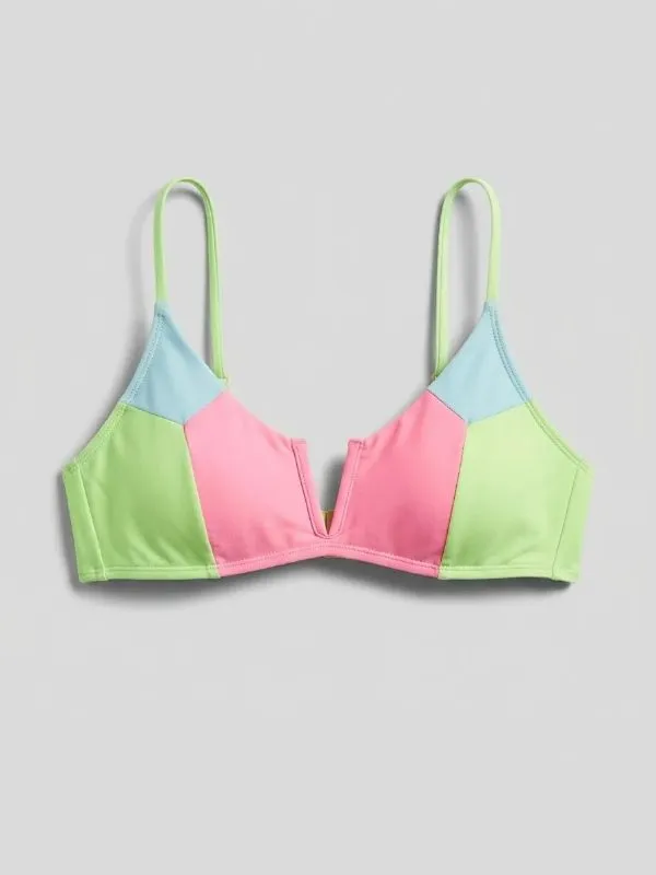 Top Color Block Blush HC