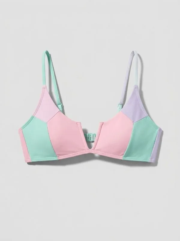 Top Color Block Blush HC